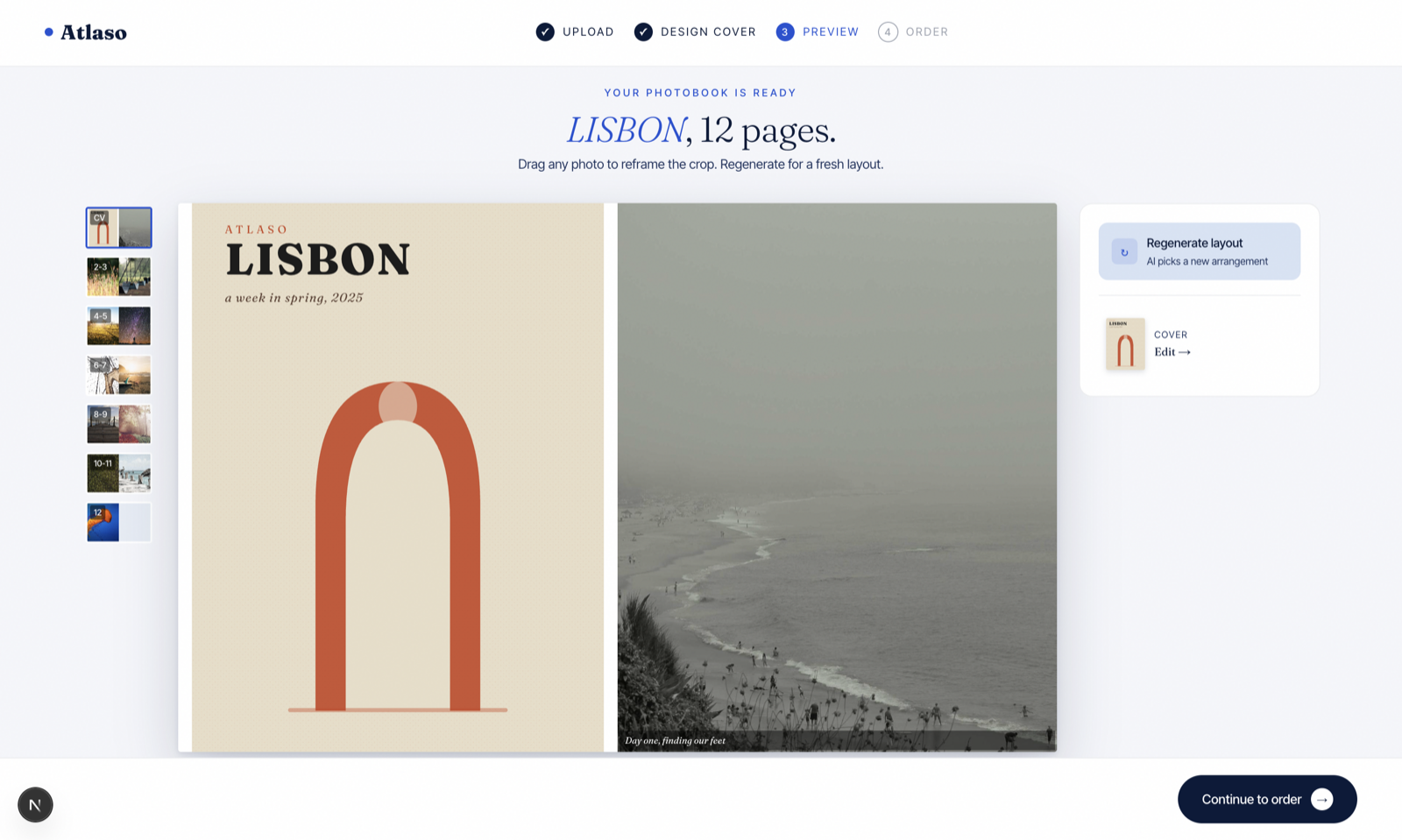 Atlaso preview editor